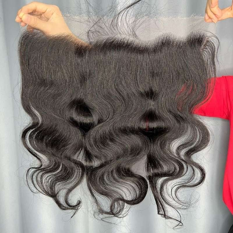 Virgin Human Hair Body Wave 13x4 13x6 HD Lace Frontal - 图片 2